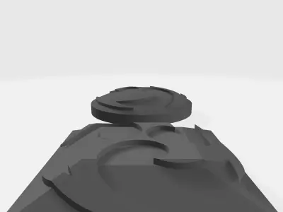 Electro element - Vision rune 3D print model