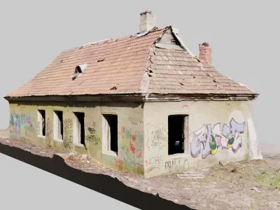 Abandoned-Soviet-Base-Building-2 3D model