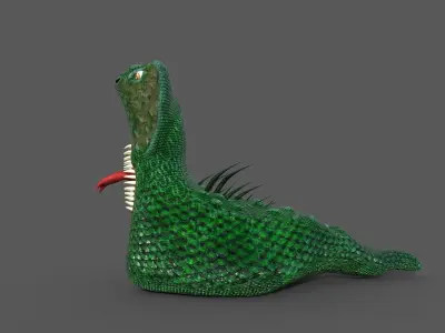 Snake Monster 3D model