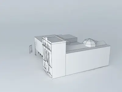 Rosario National Bank Free 3D model