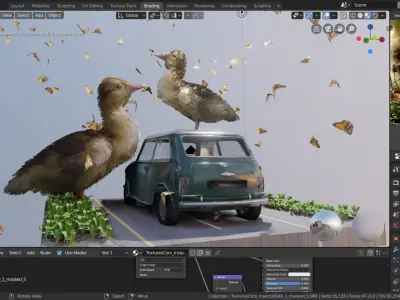 what the duck 3D model