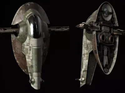 Slave-1 Star Wars 3D model