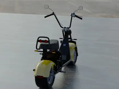 Electric Scooter Maxxter Rock  3D model