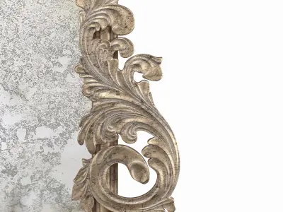 Westwing Collection Espejo de pared barroco Fabricio 3D model