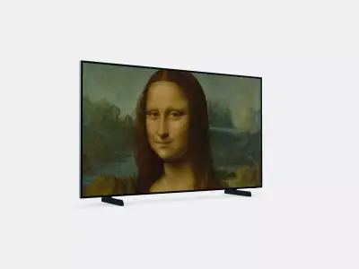 50-inch The Frame TV Art Mode 4K resolution 3D model