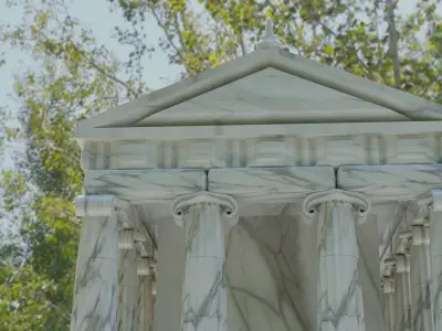 Greek Temple 3D model