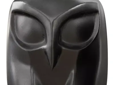 Owl figurine 3D model