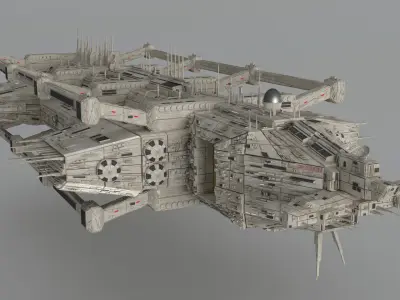 CDF Xenon Heavy Freighter 3D model
