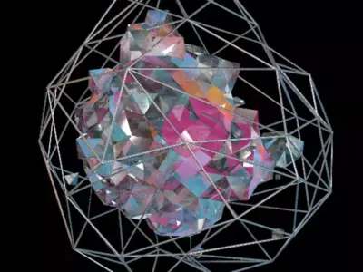 abstract core 3D model