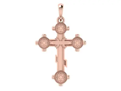 CROSS PENDANT CR186 3D print model