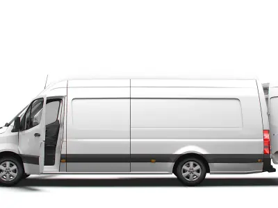 Mercedes Benz Sprinter L4H3 RWD HQ Interior 2025 3D model purchase