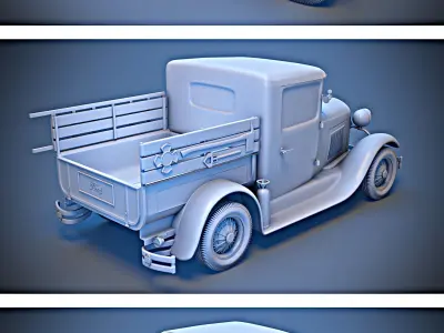 Rare car 3D print model
