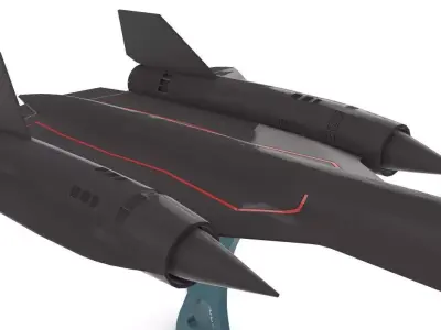 SR-71 Blackbird 3D print model purchase
