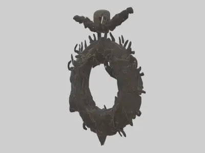 Cursedobject Model 1 Low-poly 3D model