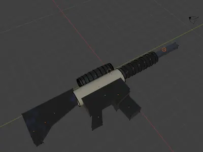 M4A1  Rifle 3D model