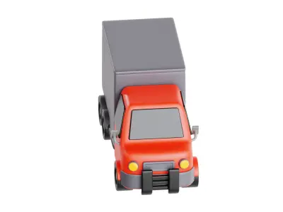 3D truck  3D model