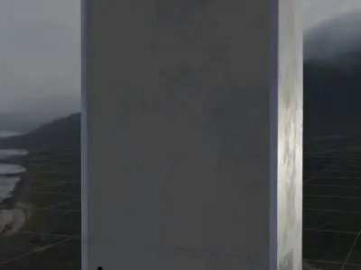 Water Cooler machine Free low-poly 3D model