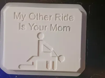 Car Badge  3D print model