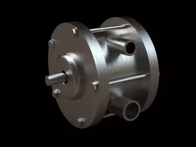 Air Motor 3D model