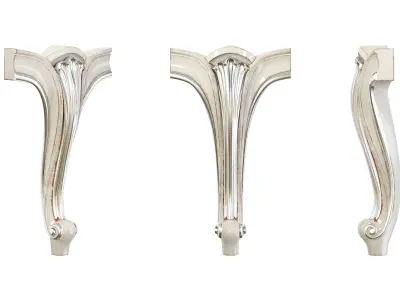 Classic leg 077 3D model