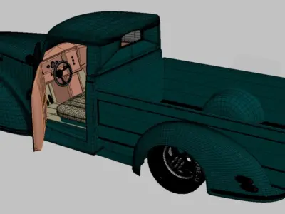custom pick up3 3D model