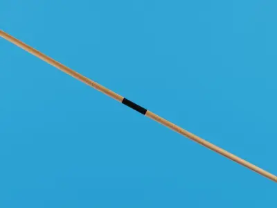 Longbow wooden stick Low-poly 3D model