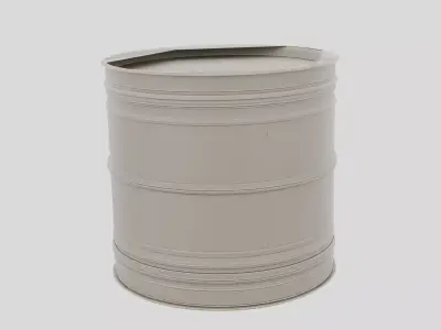 Industrial Storage Drum Barrel for 3D print 3D model