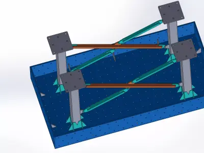 WELDING FIXTURE TABLE 3D model
