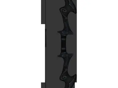 Hunting Bow Low-poly 3D model purchase