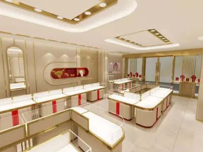 Jewelry Store 4 3D model