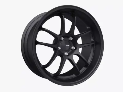 Enkei PF01 EVO Wheel Rim 3D model