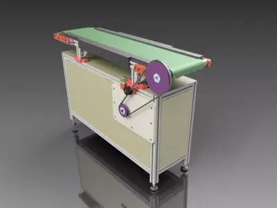 Belt Conveyor 3D model