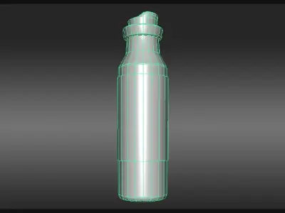 Plague Doctor Medicine Bottle Free low-poly 3D model