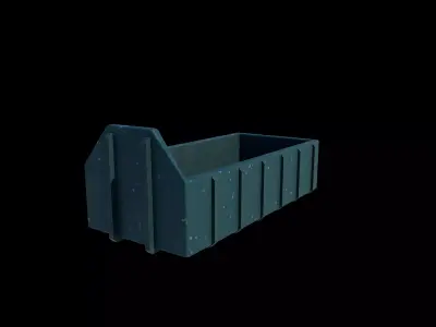 waste container 04  3D model