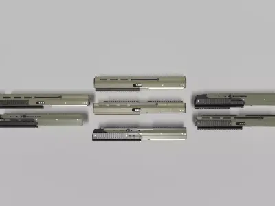 Upper Receiver - Weapon Attachment Low-poly 3D model