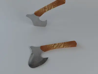 Hunter Axe 3D model