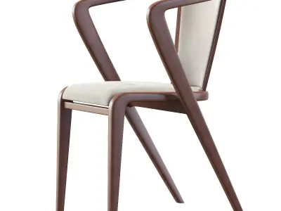 Roots chair Free 3D model