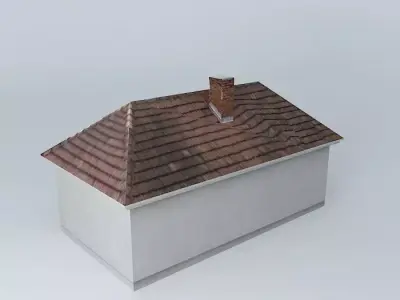 Tűzoltószertár Warehouse Fire Free 3D model