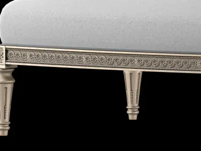 jumbo collection satin armchair 3D model