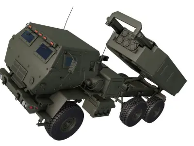 M142 HIMARS Multiple Rocket Launcher 3D model purchase