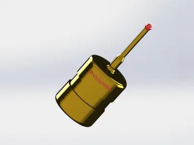 OMP40-2 penetrator with dot Free 3D model