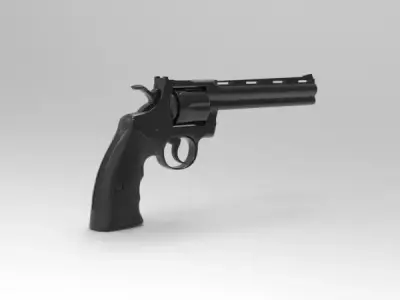 revolver 3D model 26