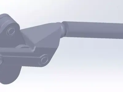 GP-1503-MB hydraulic hose clamp Free 3D model