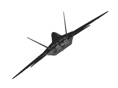 Lockheed Martin F-22 Raptor 3D model buy