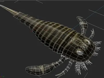 sea scorpion 3D model