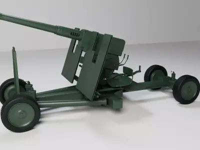 Cannon 3D model get