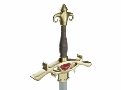 Aribet sword 3D model