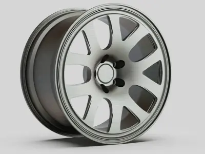 rims Auto tuning wheel tire break  3D model