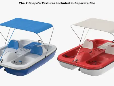 Water Craft Collection 01 3D model