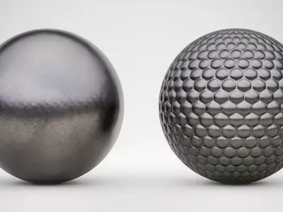 PBR Steel Part 2 Texture